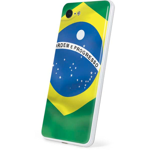 Brazil Flag Google Pixel 3 Skin